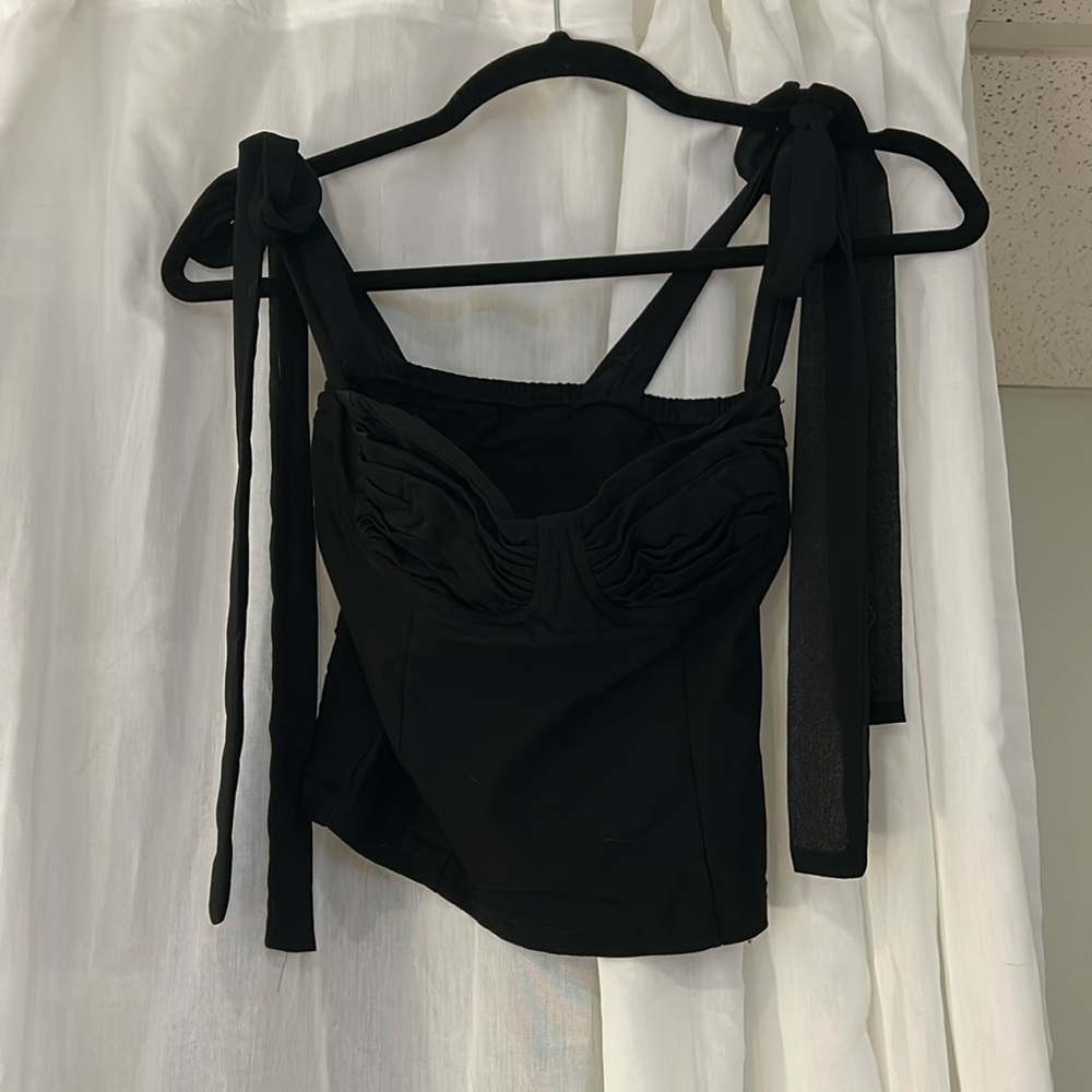 Tie Strap Corset Top